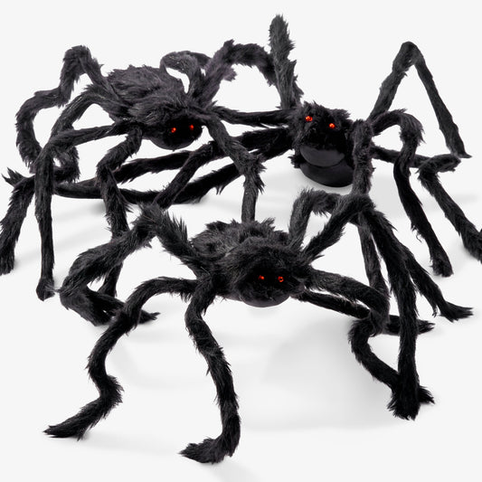 Giant Spider Halloween Decorations Set