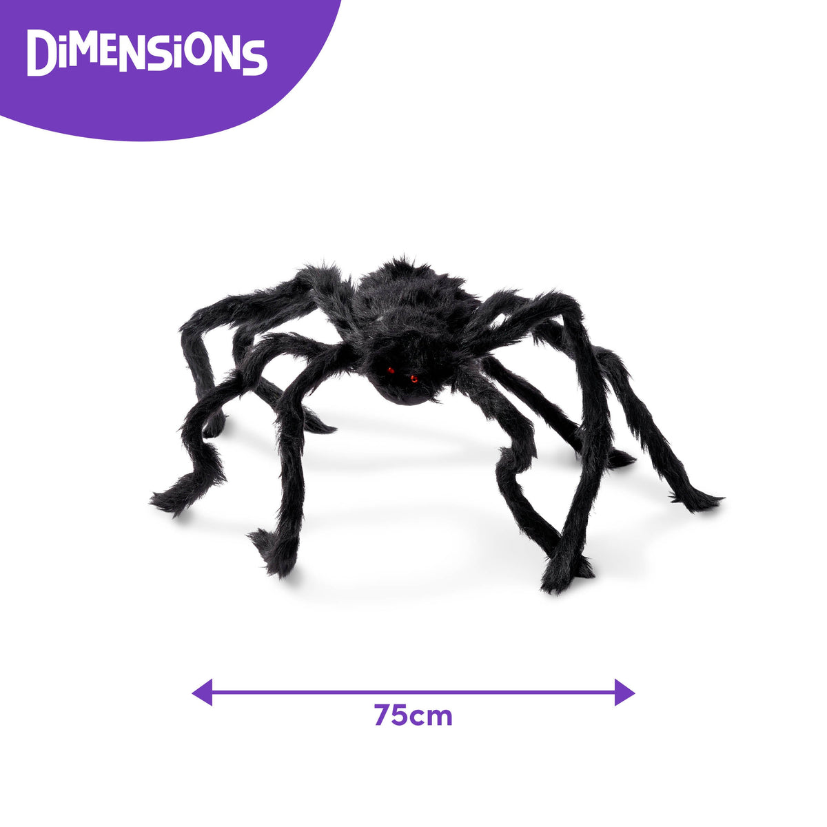 Giant Spider Halloween Decorations Set