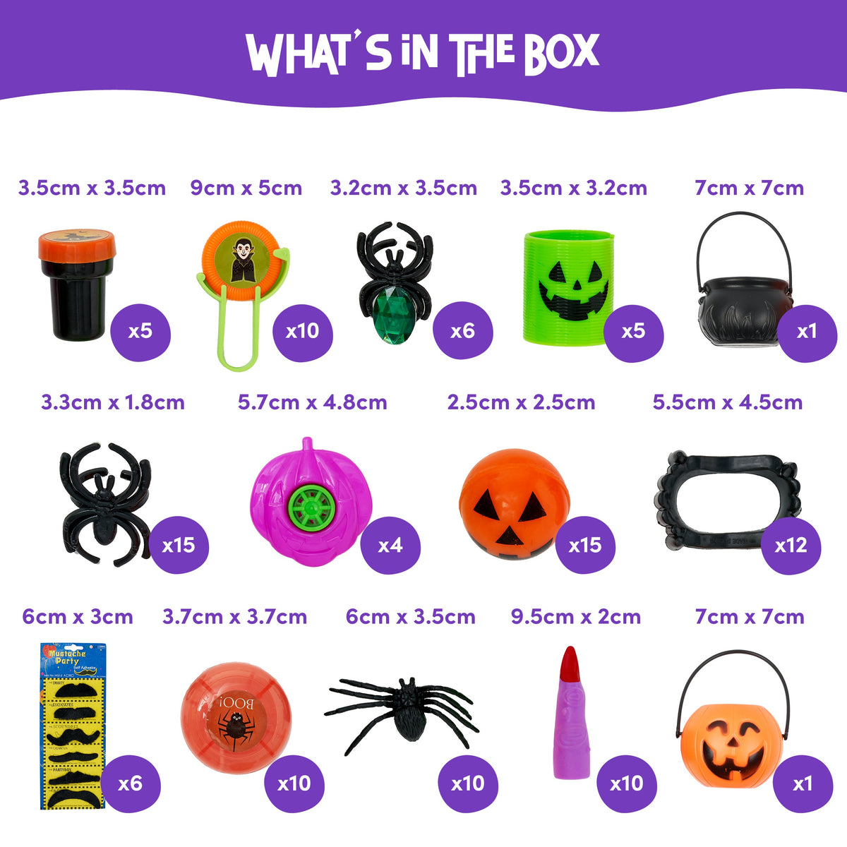 Halloween Party Bag Filler Toys – Assorted