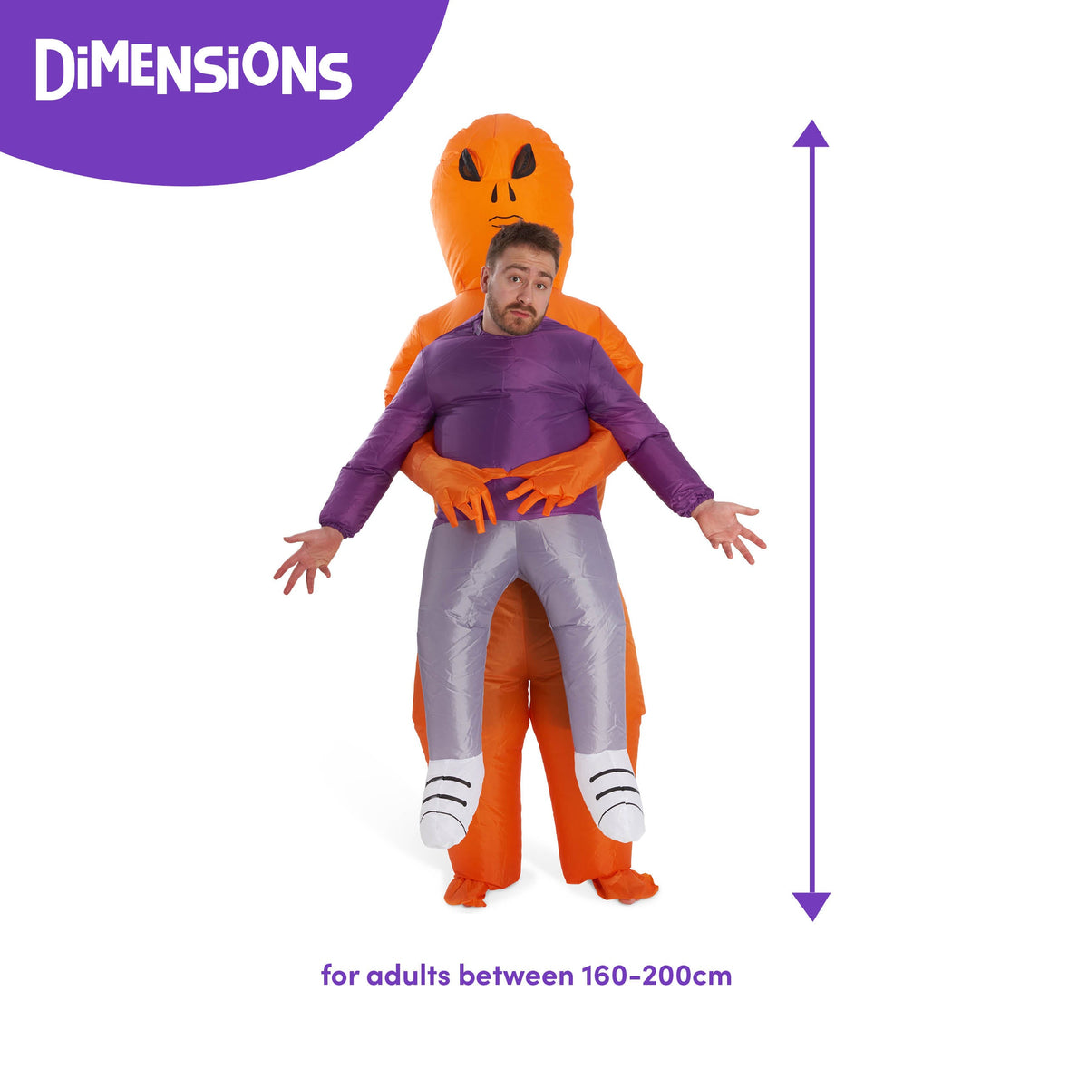 Carry Me Inflatable Alien Costume Collection