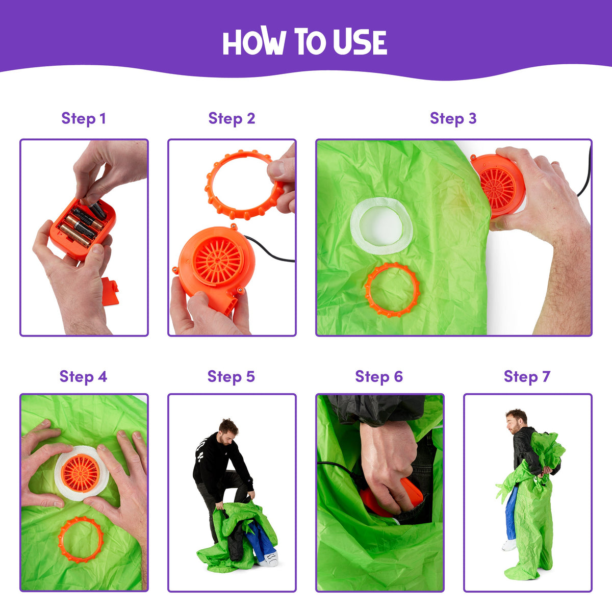 Carry Me Inflatable Alien Costume Collection