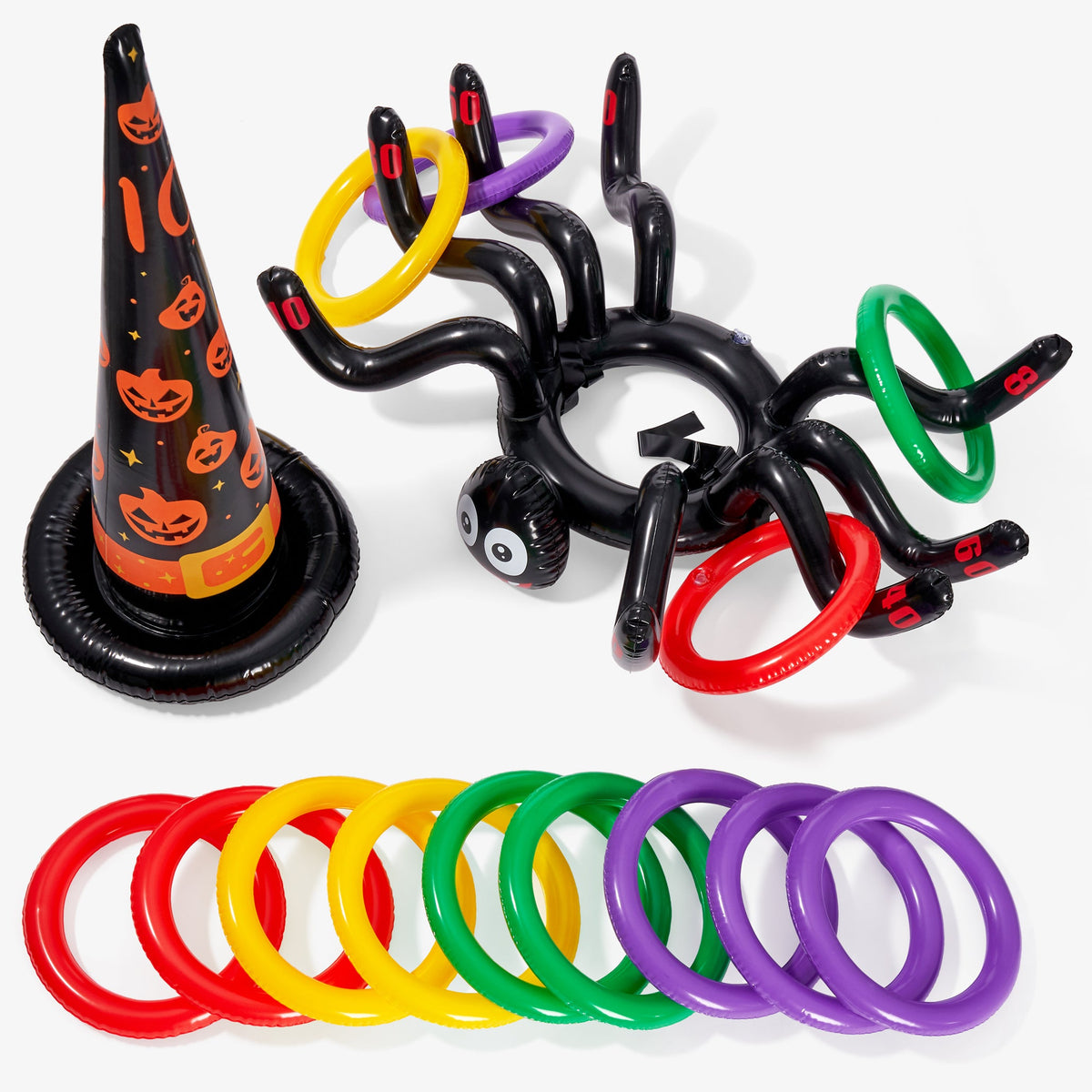 2-in-1 Halloween Ring Toss Game Collection