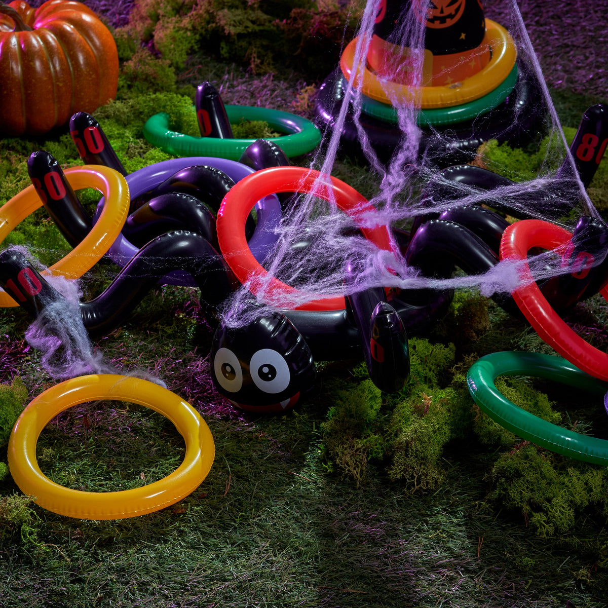 2-in-1 Halloween Ring Toss Game Collection
