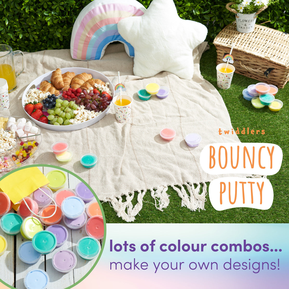 Bouncy Putty Pots Collection