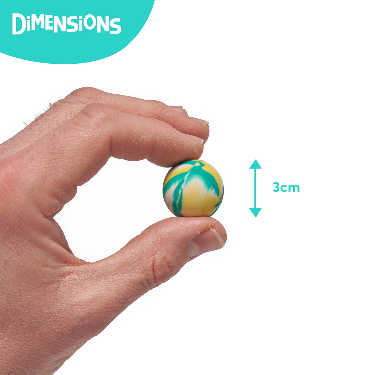 Marble Effect Bouncy Balls – Mini