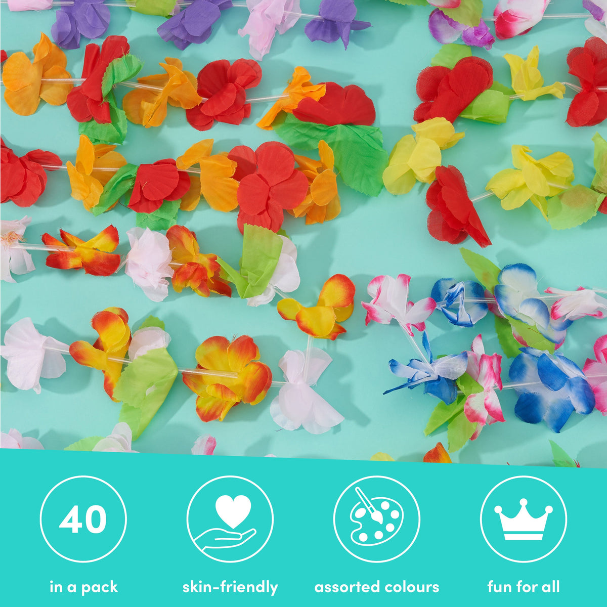 Hawaiian Lei Flower Garland Necklaces Collection