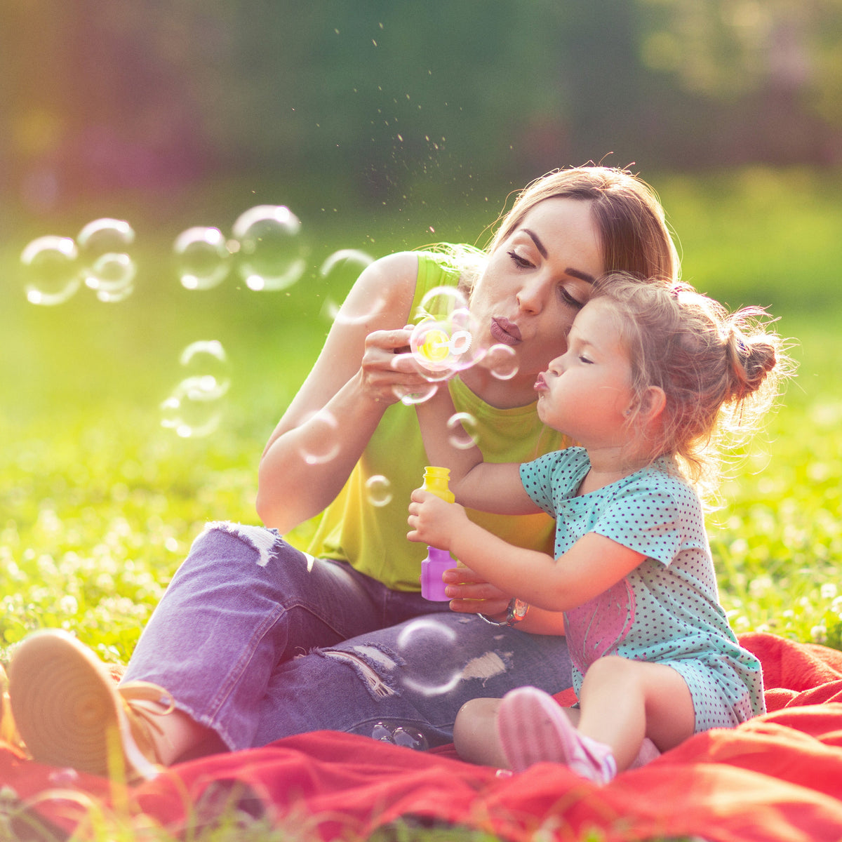 Party Bottles of Bubbles – Mini
