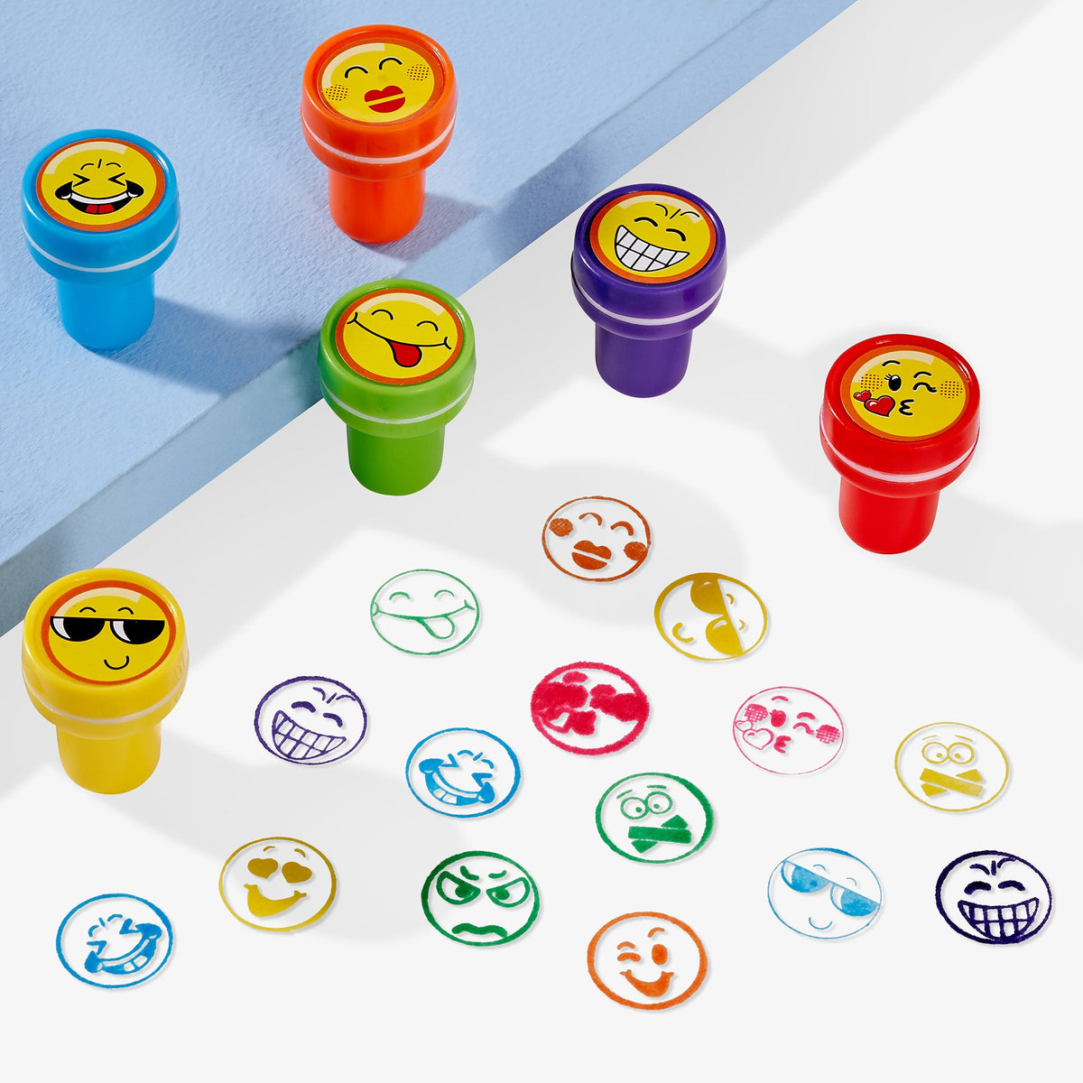 Self-Inking Emoji Stamps Collection