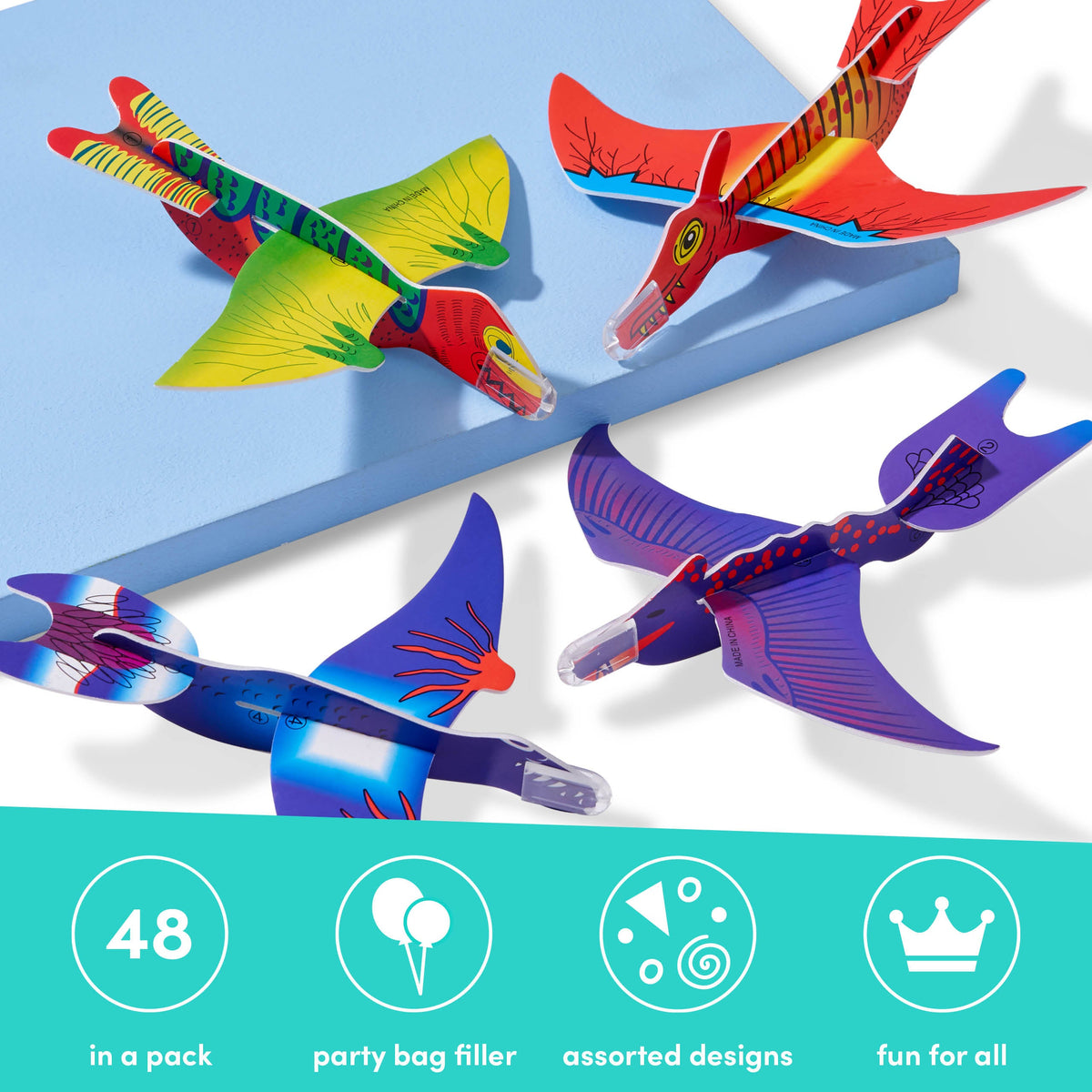 Dinosaur Flying Glider Planes Collection