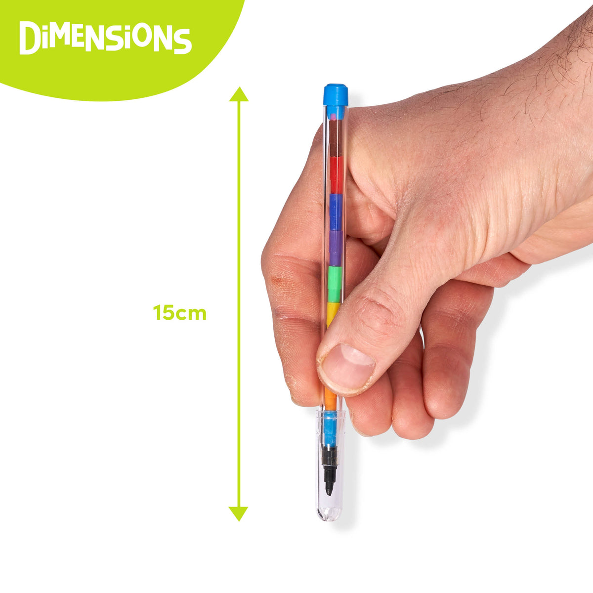 Swappable Tip Colouring Crayons Set