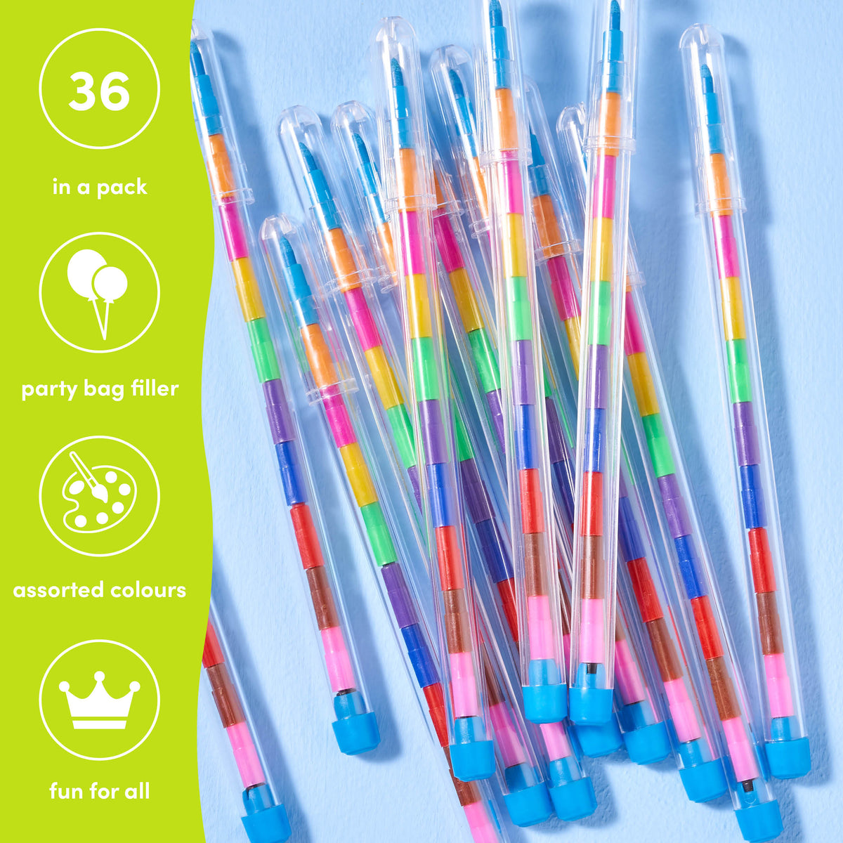Swappable Tip Colouring Crayons Set