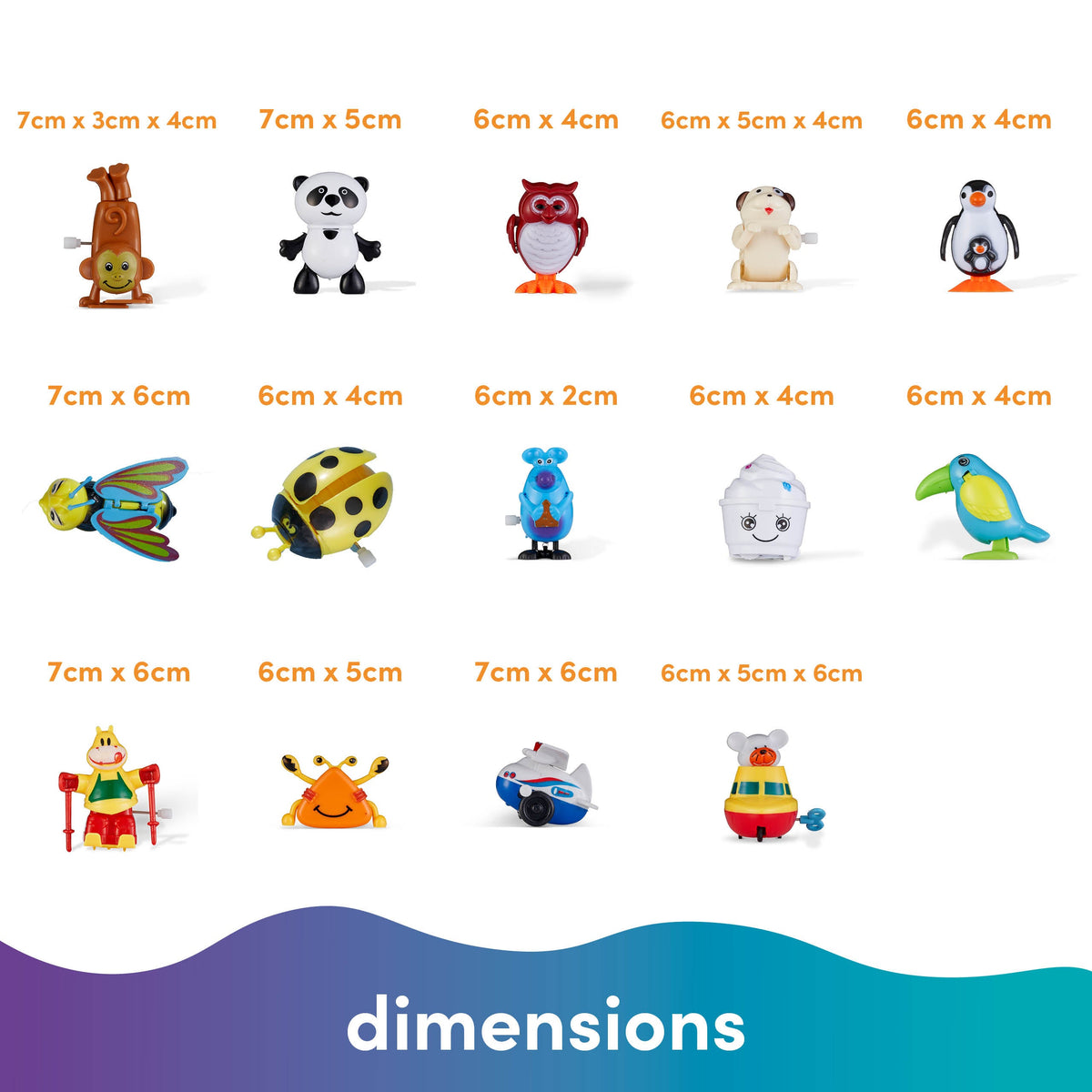 Wind-Up Toys – Assorted