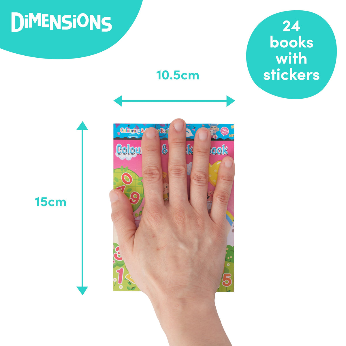 Colouring & Sticker Books – Mini