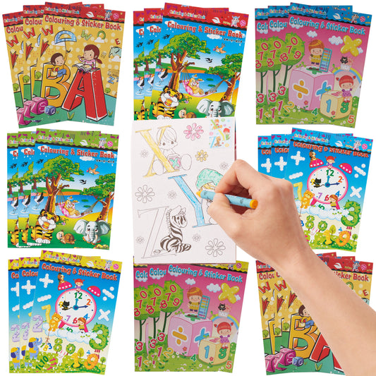 Colouring & Sticker Books – Mini