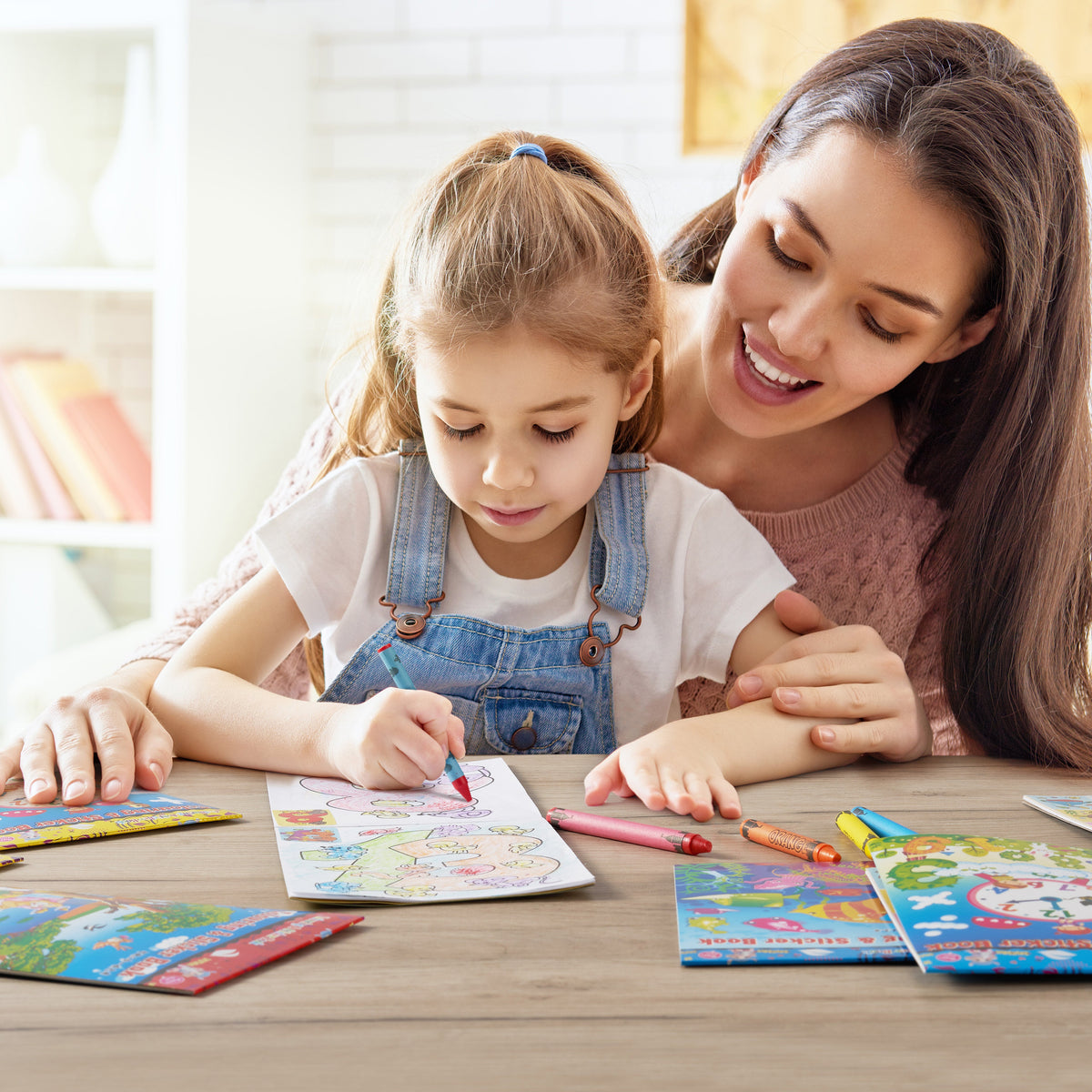 Colouring & Sticker Books – Mini