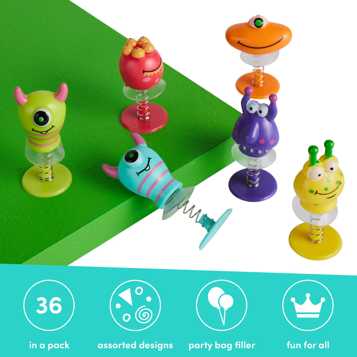 Pop-Up Monster Toys Set