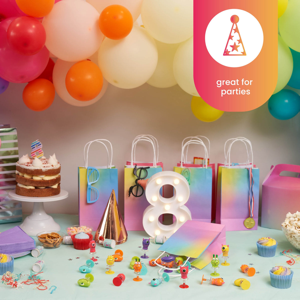 Pop-Up Monster Toys Set