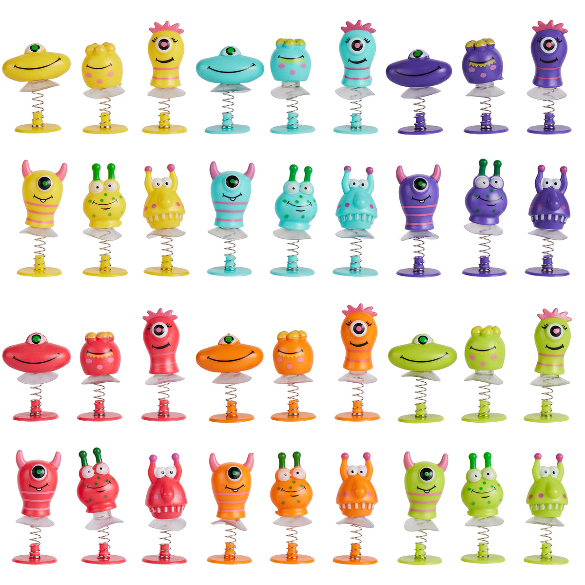 Pop-Up Monster Toys Set