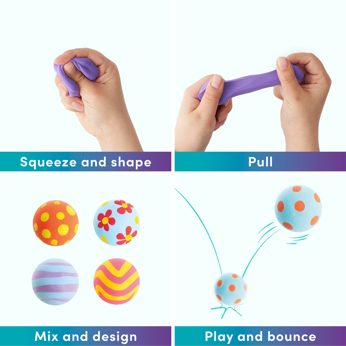 Bouncy Putty Pots Collection
