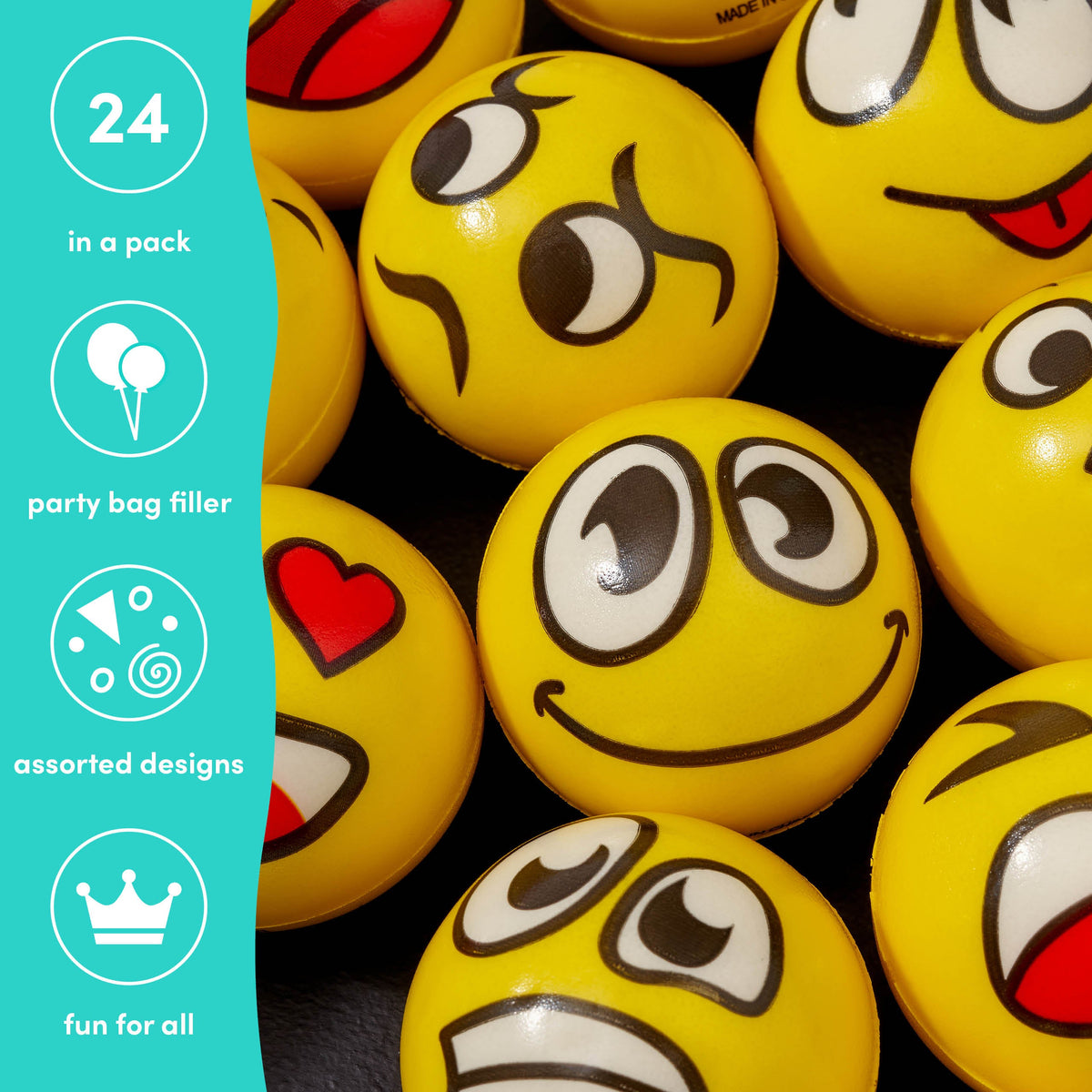 Emoji Stress Balls Set