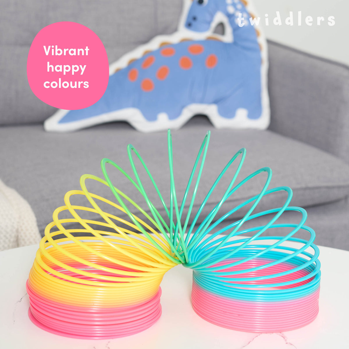 Giant Rainbow Spring Toy Collection