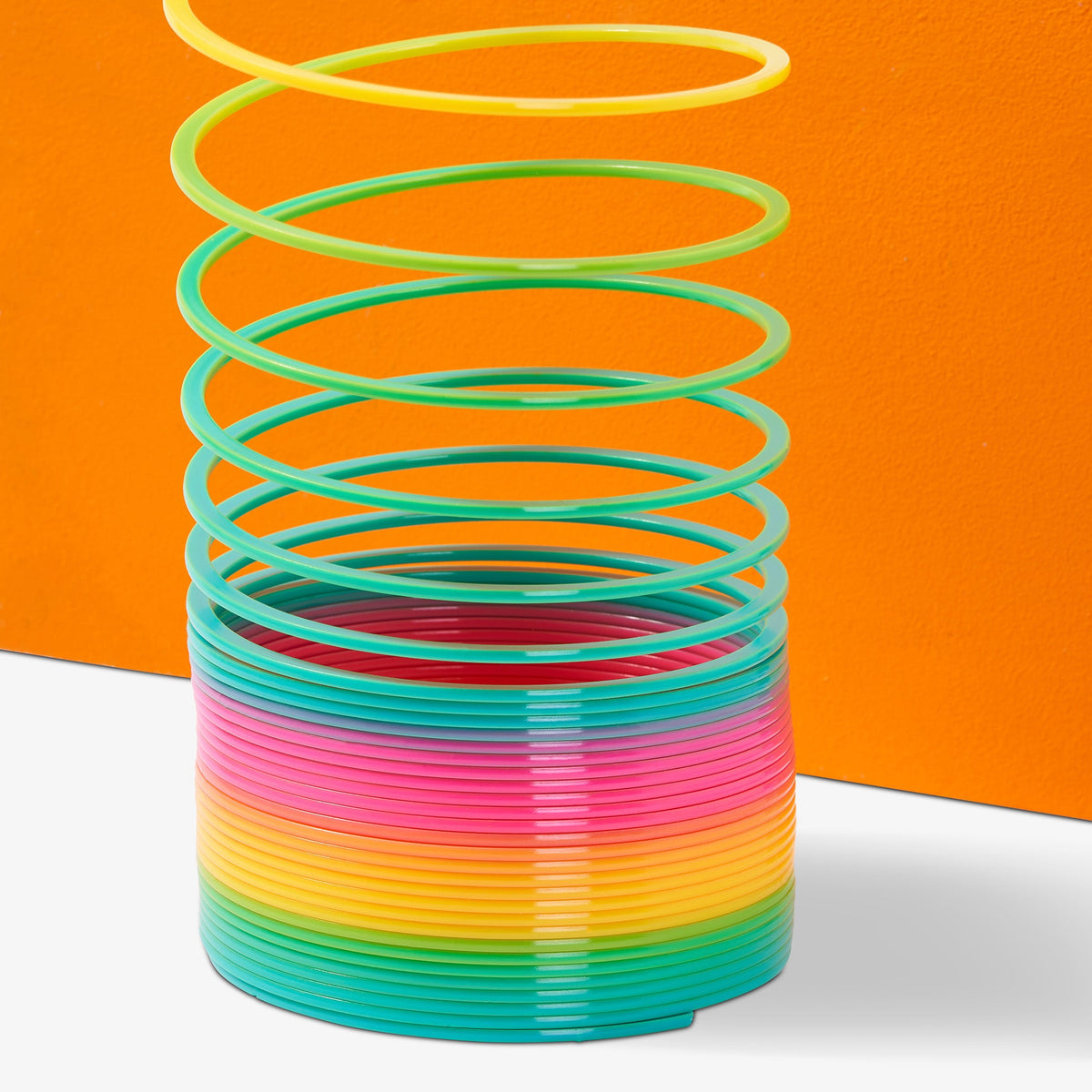 Giant Rainbow Spring Toy Collection