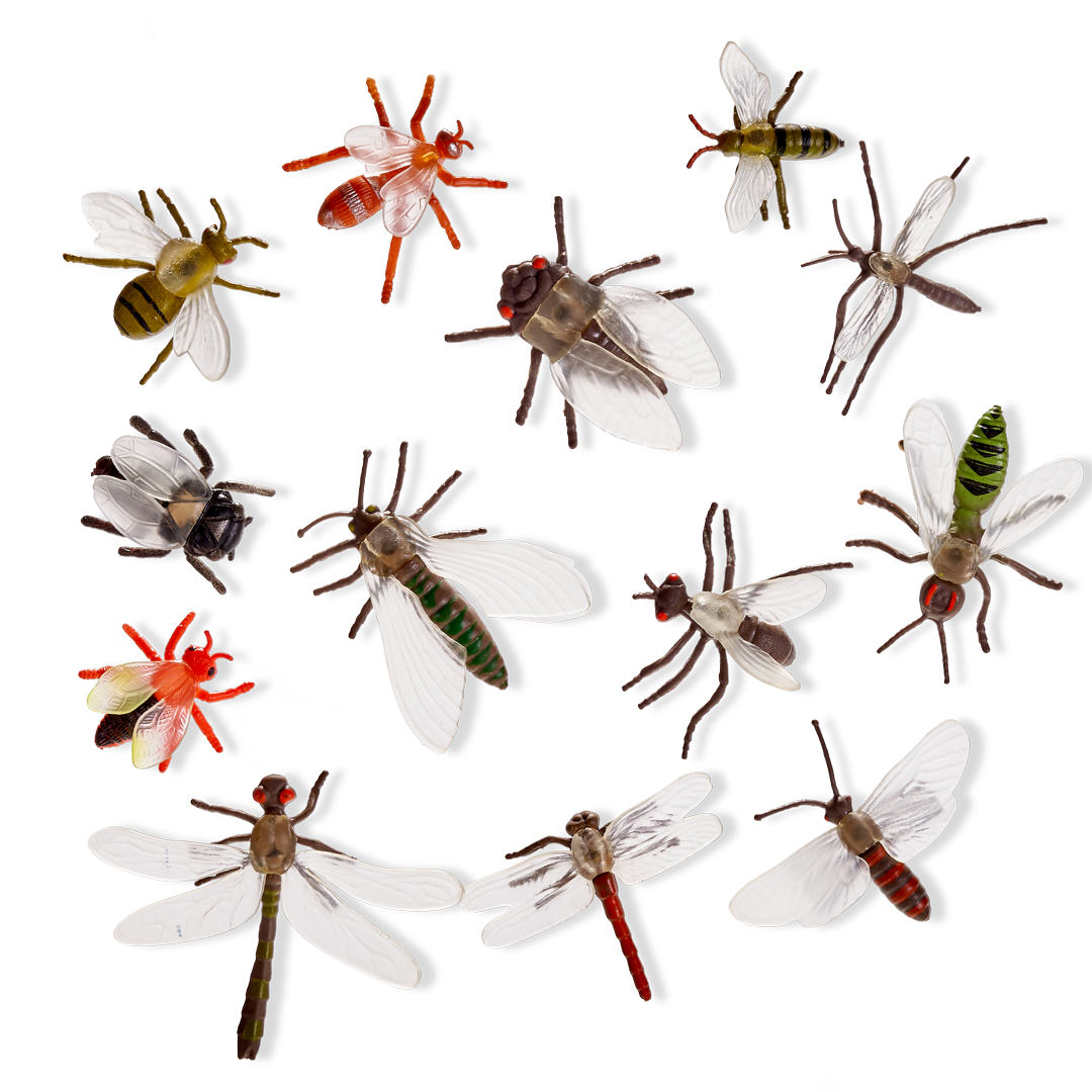 Fake Bugs & Insects Toys Set