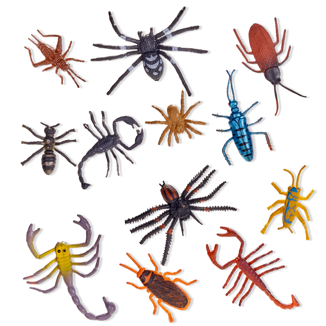 Fake Bugs & Insects Toys Set