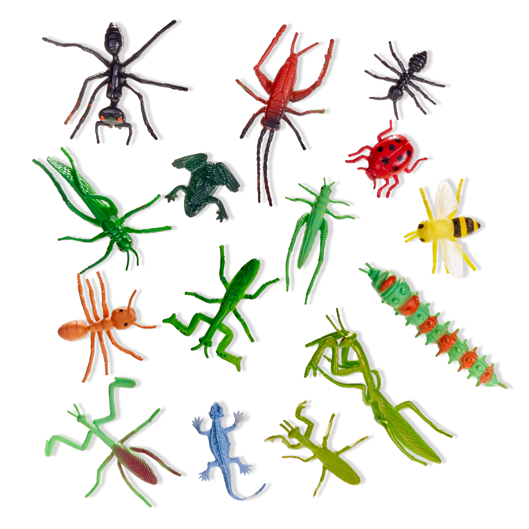 Fake Bugs & Insects Toys Set