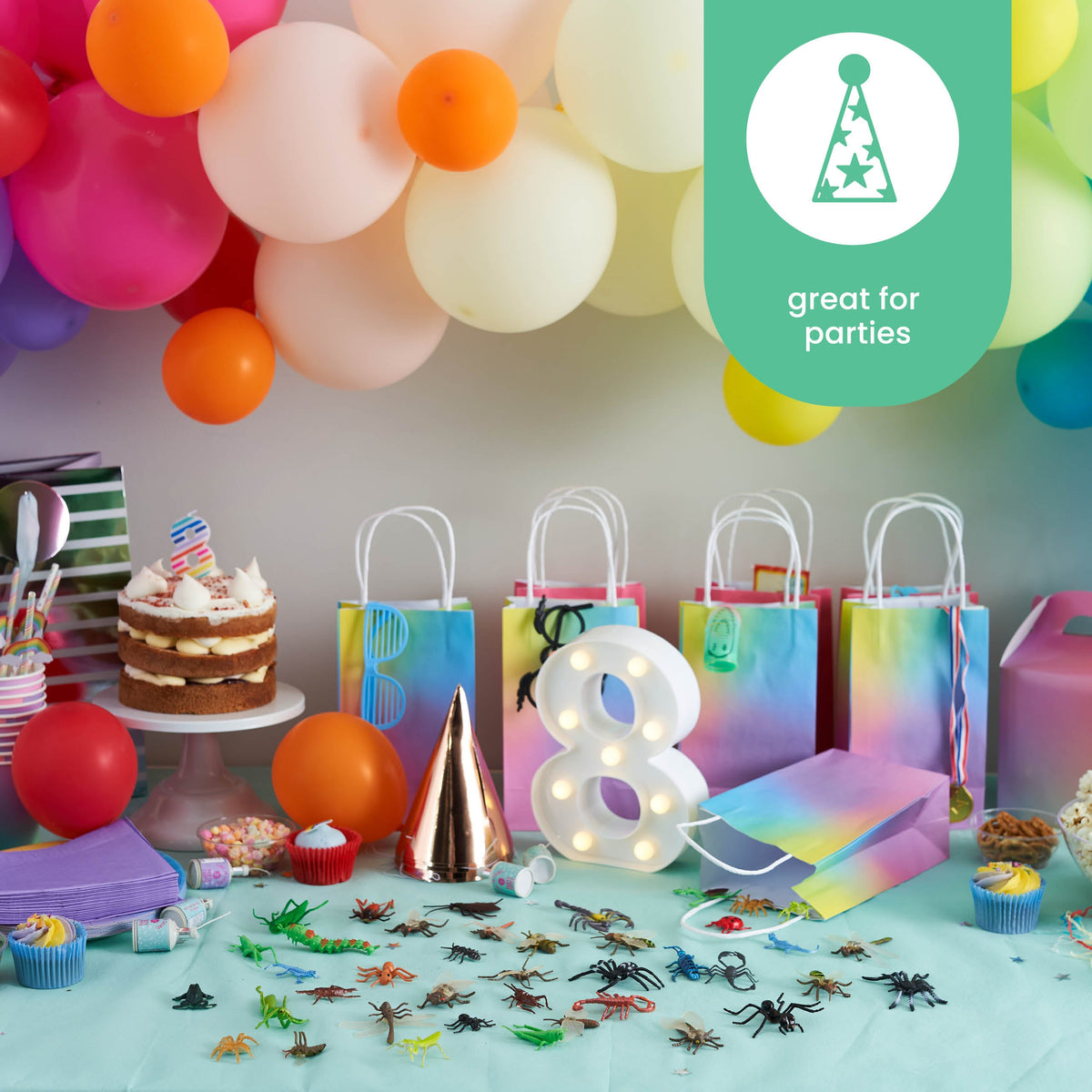 Fake Bugs & Insects Toys Set