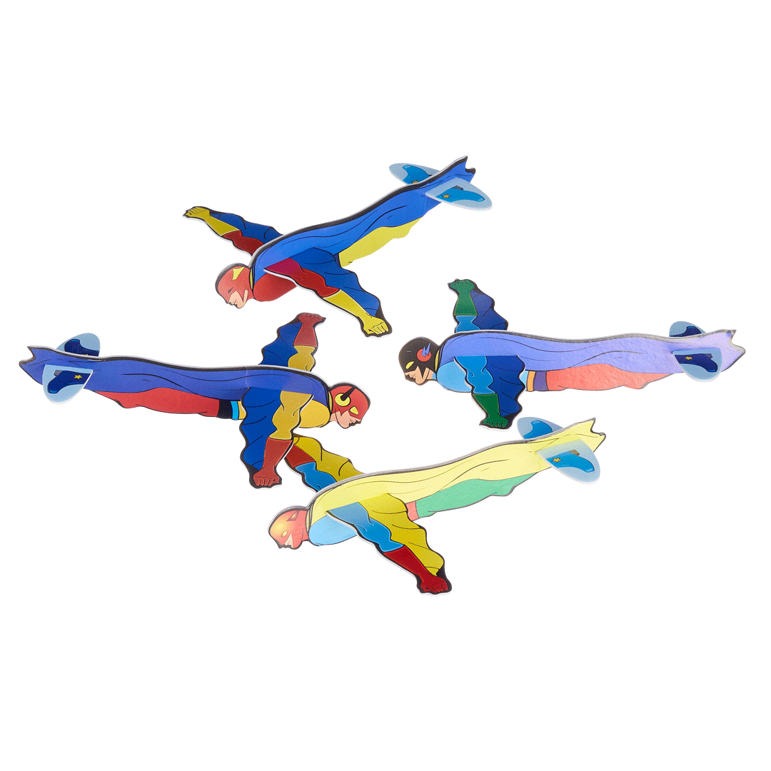Prefilled Superhero Party Bags Set