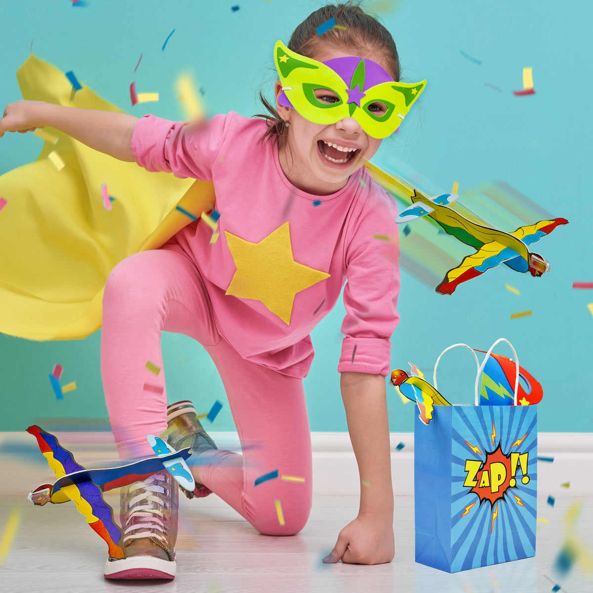 Prefilled Superhero Party Bags Set