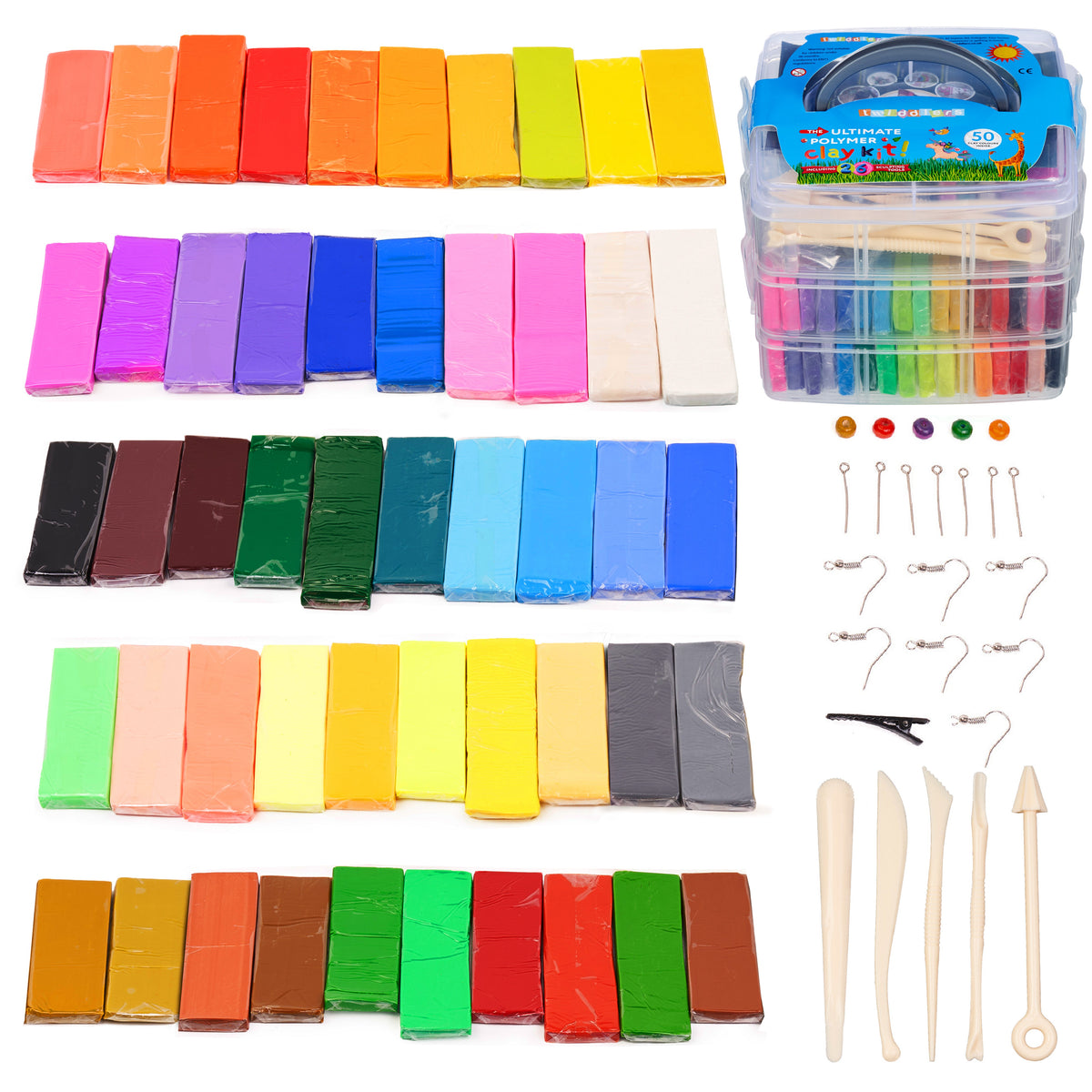 Clay Modelling Kit Including Accessories