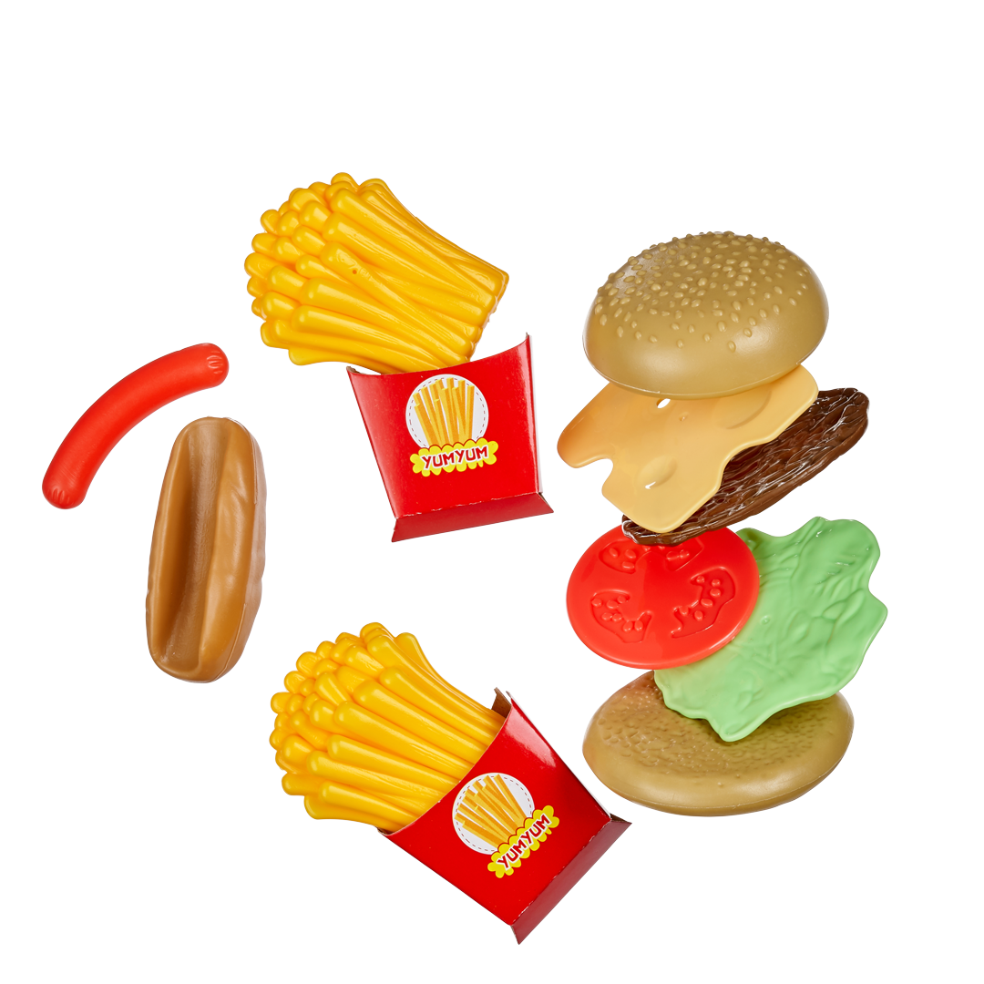 Pretend Play Kitchen Food Toys Set