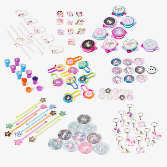 Unicorn Themed Party Bag Fillers Collection