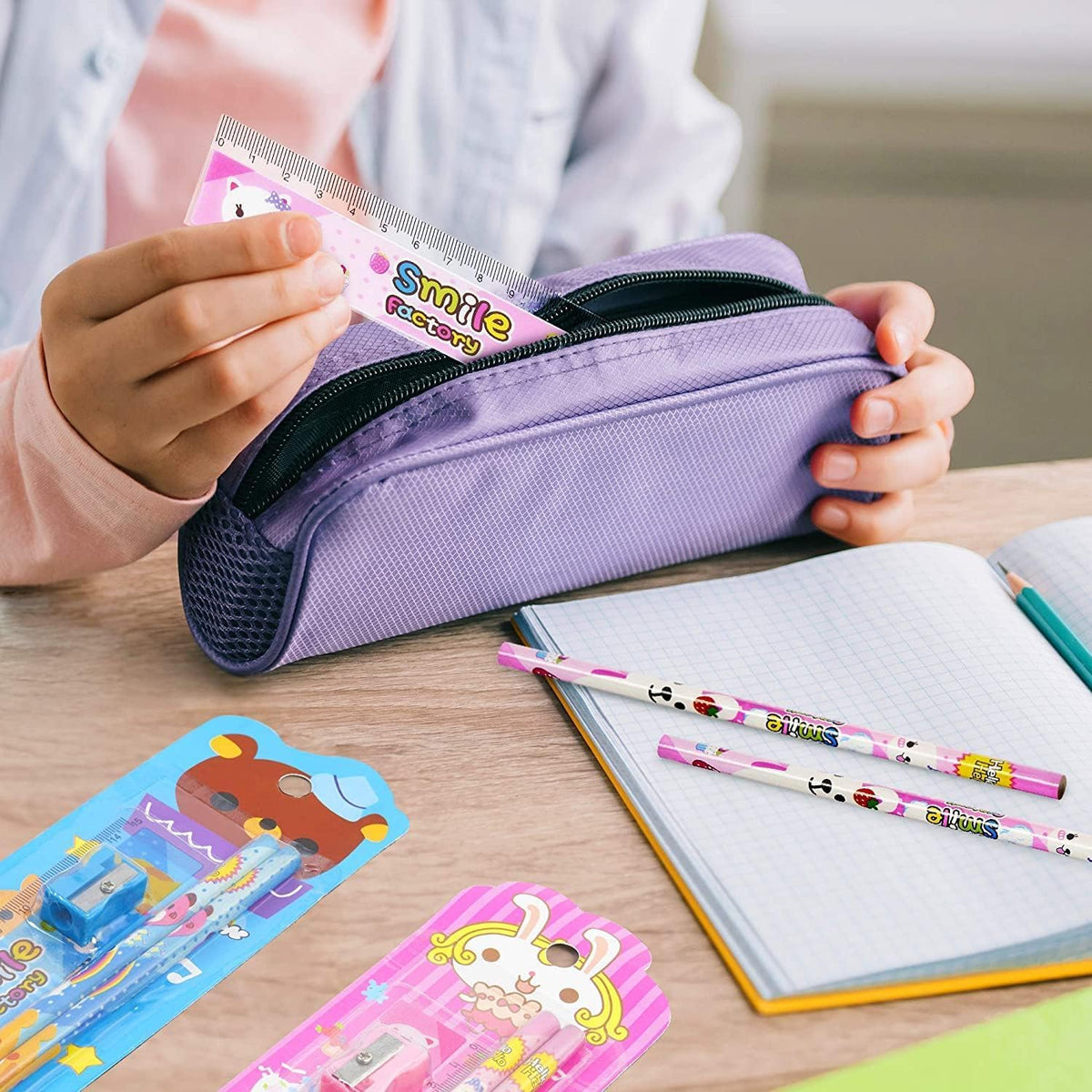40 Stationery Sets (20 Pink & 20 Blue) Collection