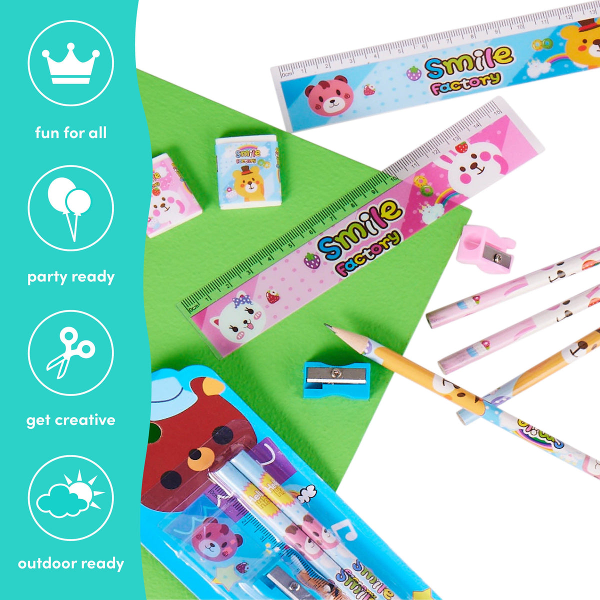 40 Stationery Sets (20 Pink & 20 Blue) Collection