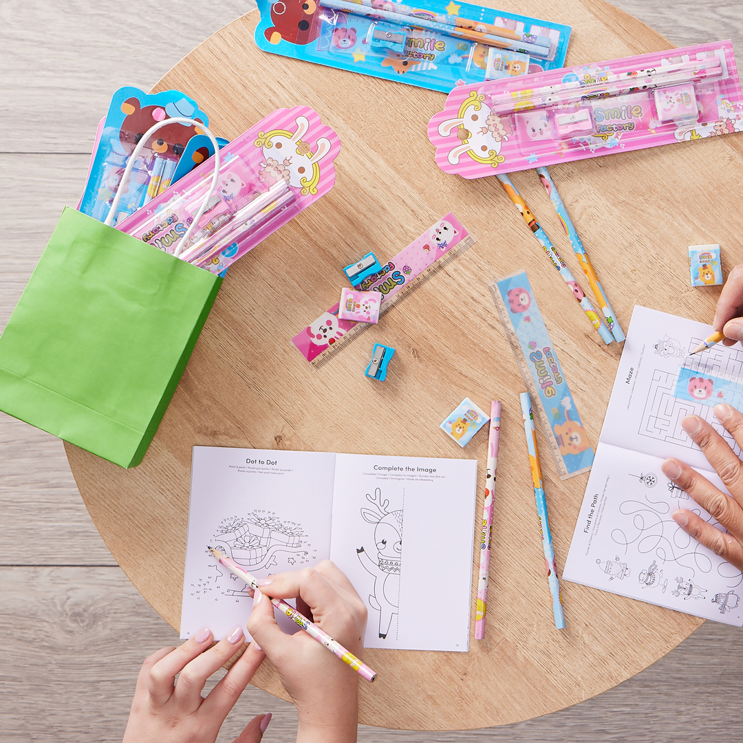 40 Stationery Sets (20 Pink & 20 Blue) Collection