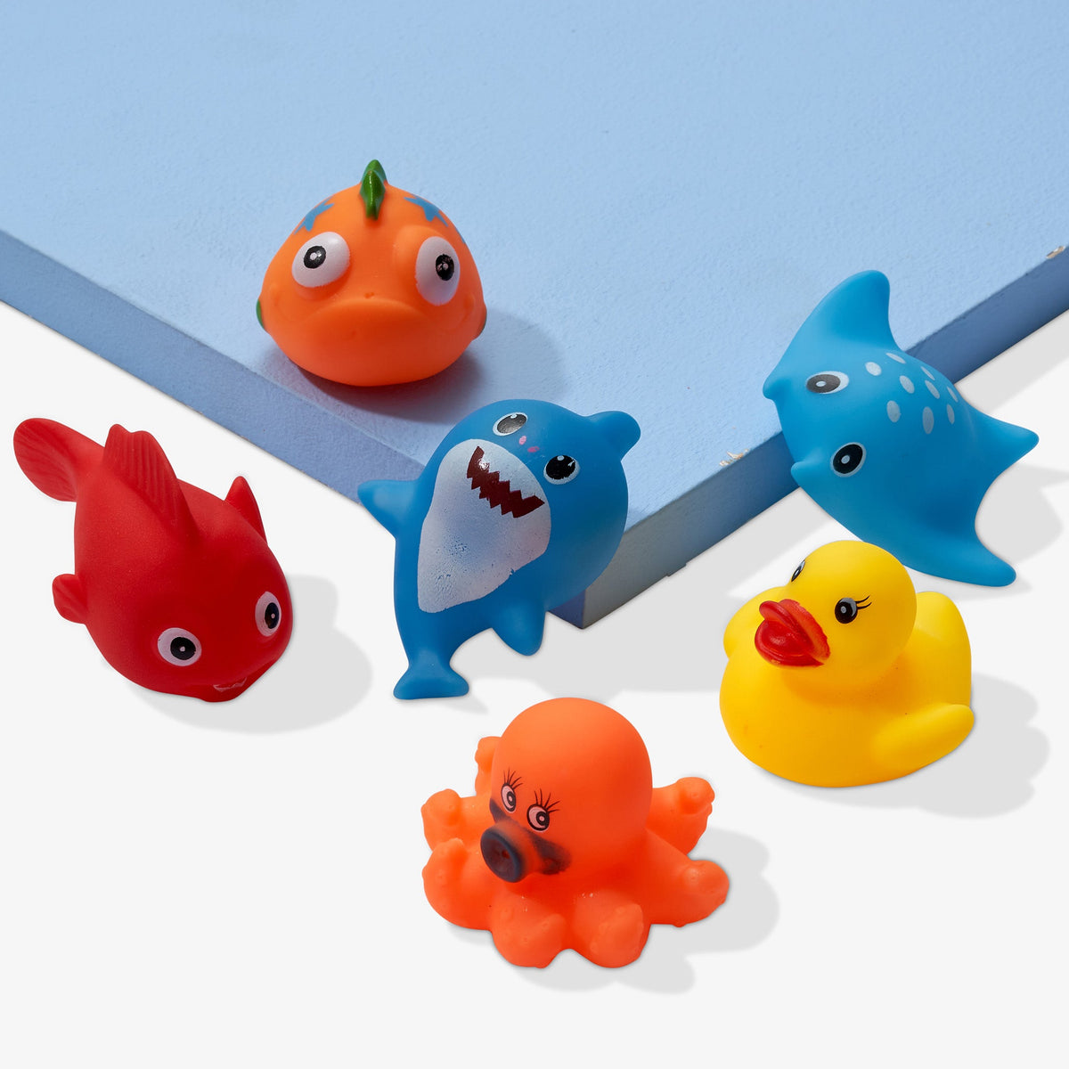 Floating Animal Bath Toys Set