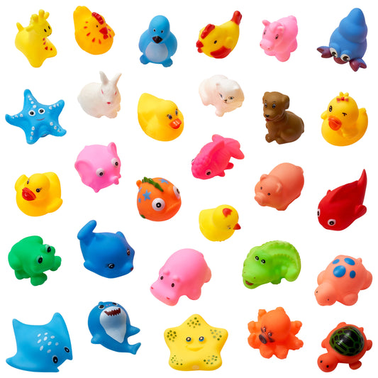 Floating Animal Bath Toys Set