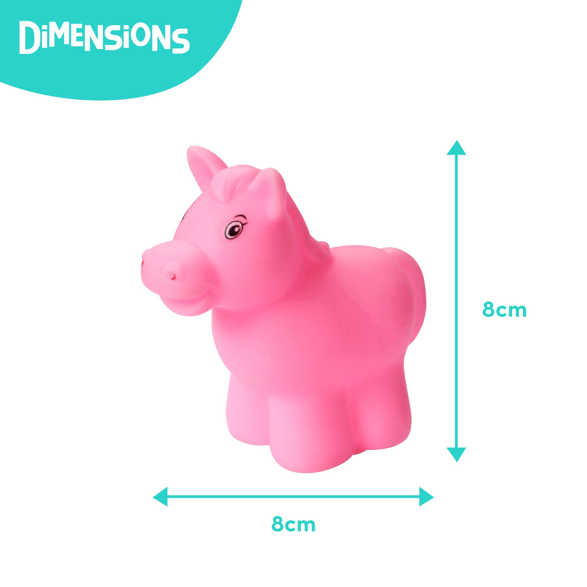 Floating Animal Bath Toys Set