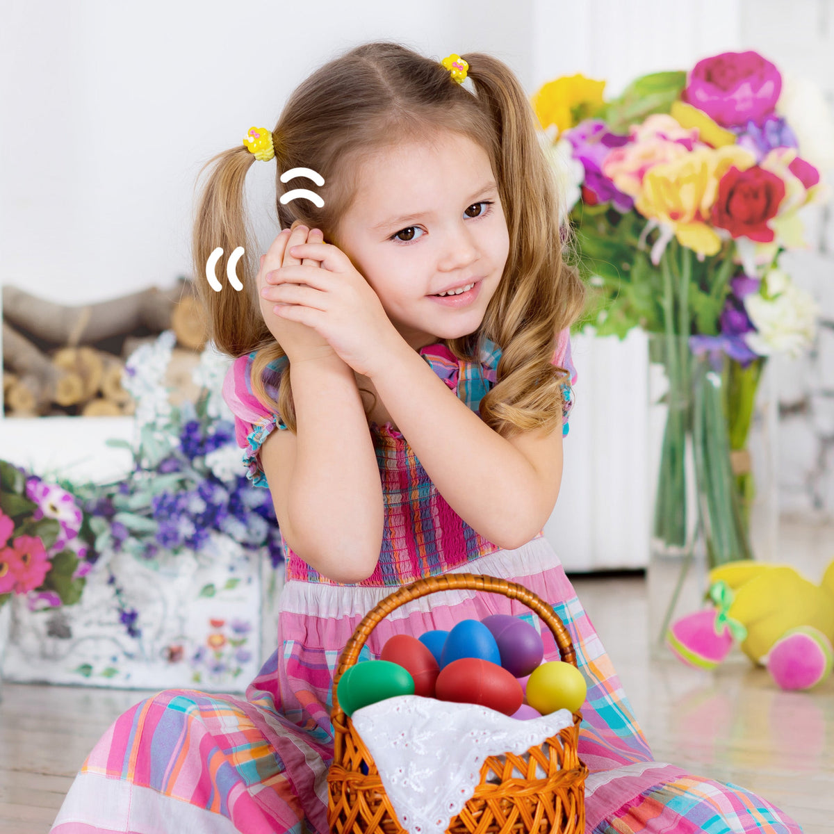Plastic Musical Egg Shakers Collection
