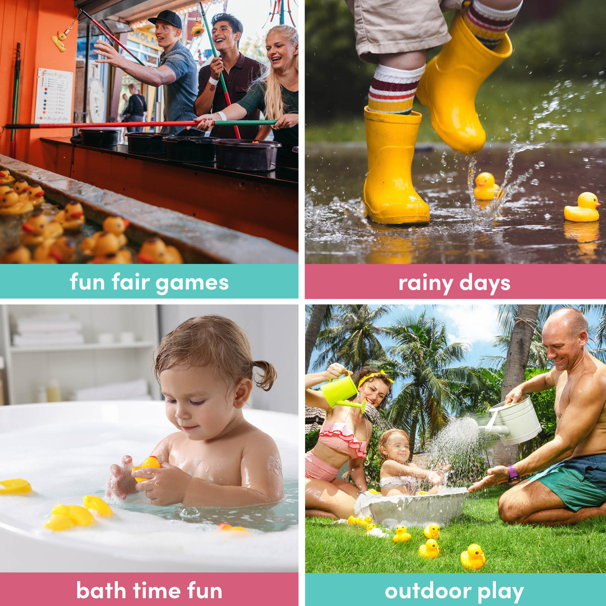 Squeaky Rubber Ducks – Mini