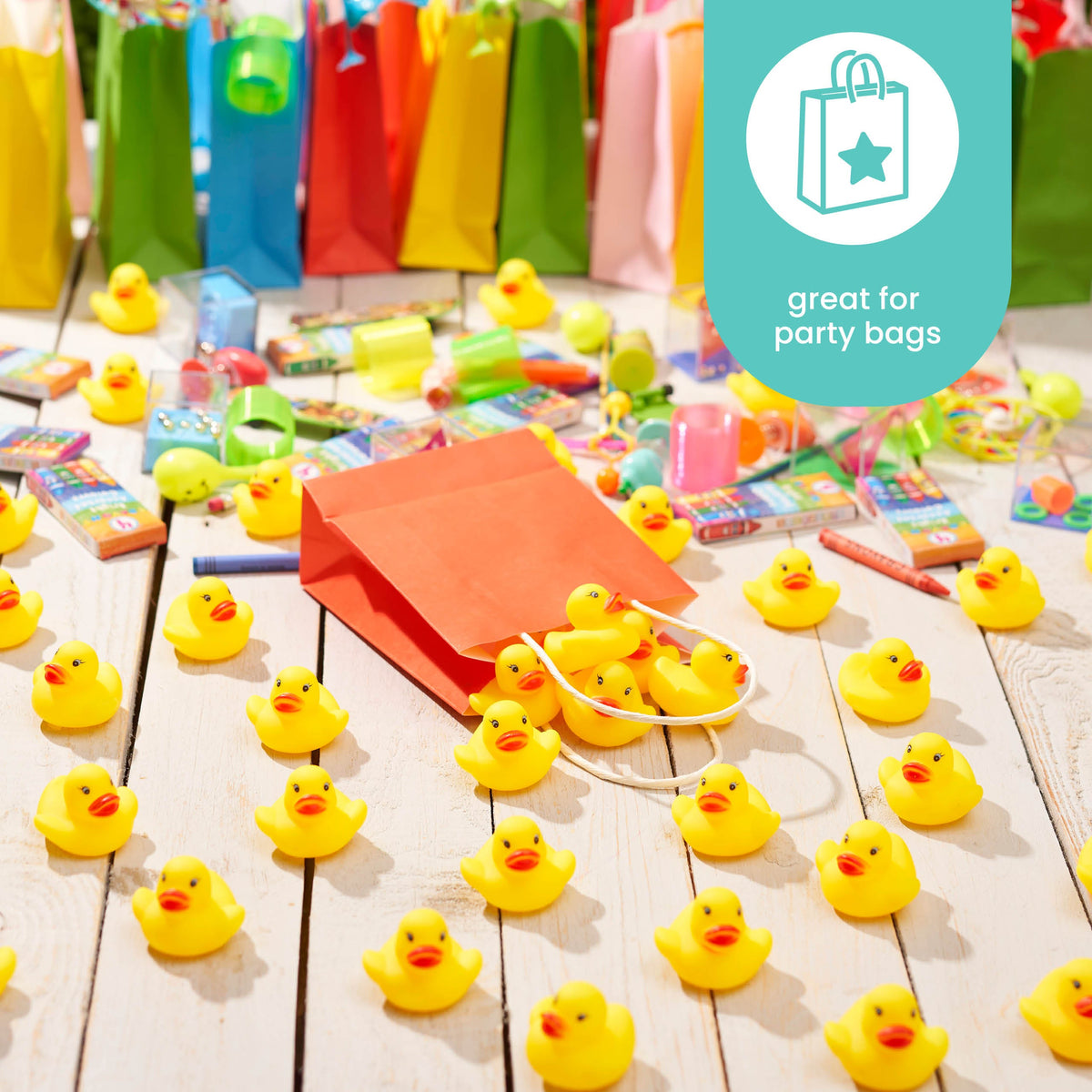 Squeaky Rubber Ducks – Mini