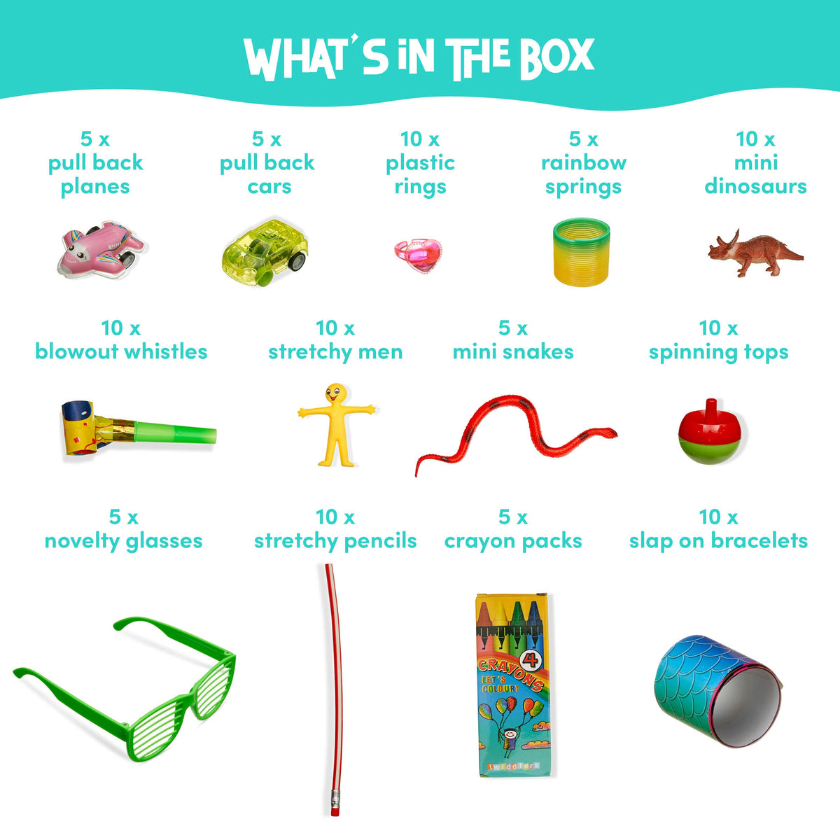Lucky Dip Party Toys Box Set