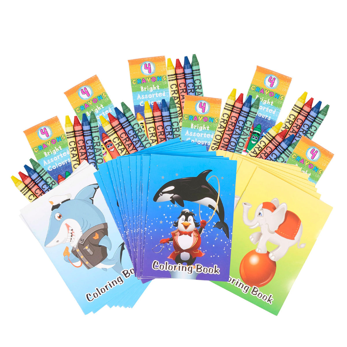 Colouring Books & Crayons Sets – Mini
