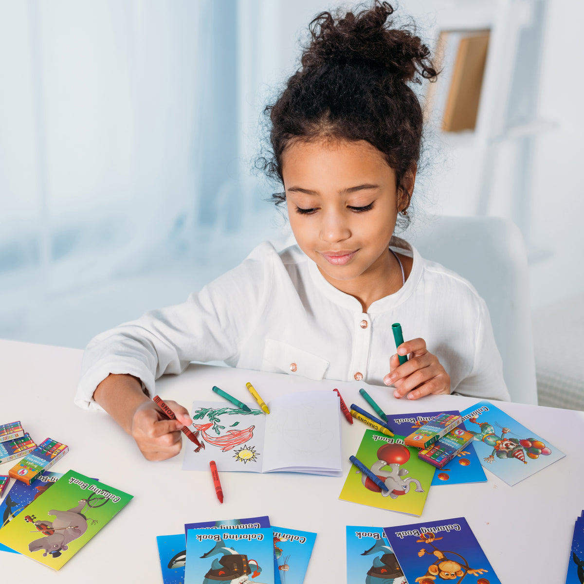 Colouring Books & Crayons Sets – Mini