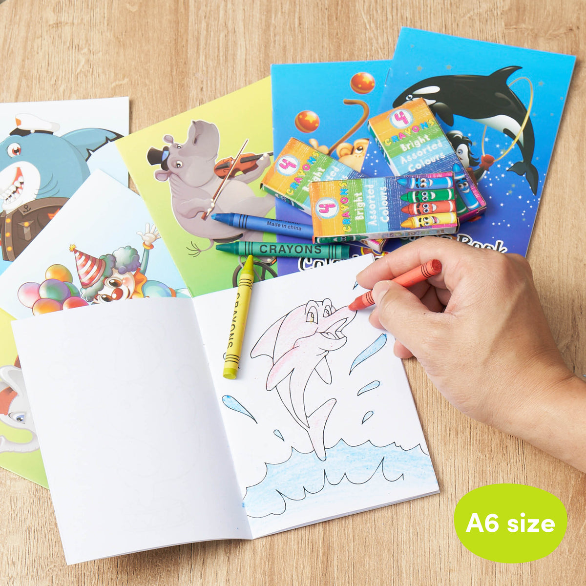 Colouring Books & Crayons Sets – Mini