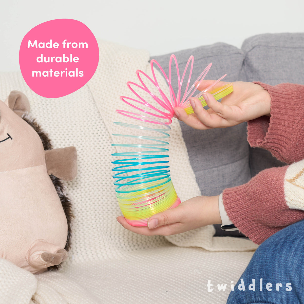Rainbow Spring Toys – Large