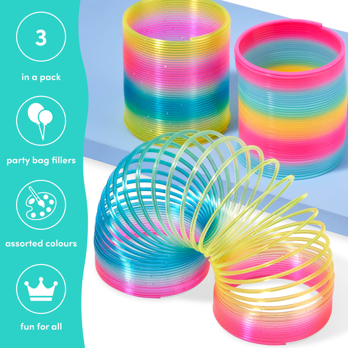 Rainbow Spring Toys – Large